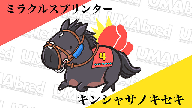 ミラクルスプリンター キンシャサノキセキ
